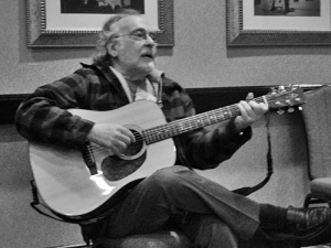 Peter Beagle performing