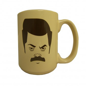 mustache mug
